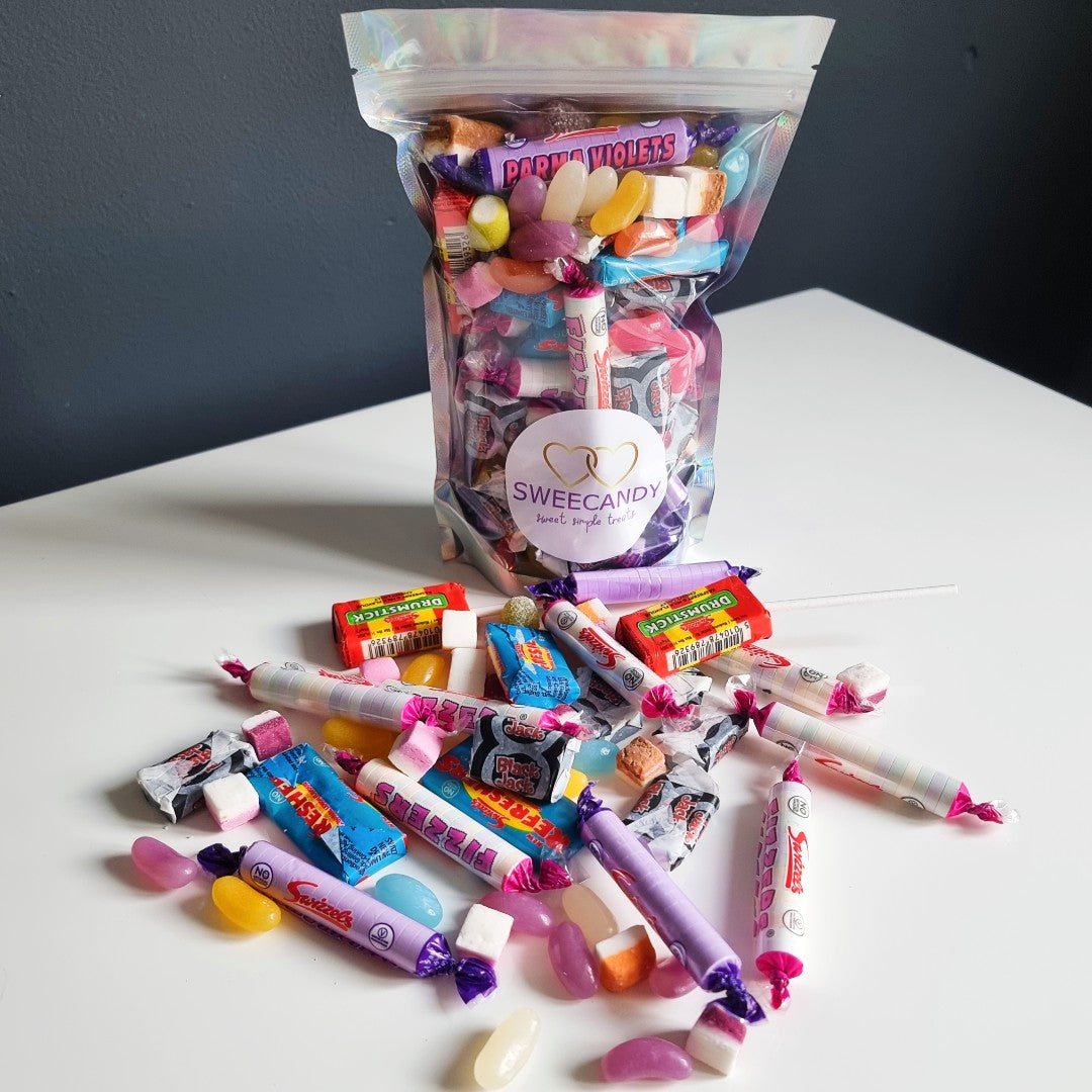 Retro Pick & Mix Sweets in a 350g Pouch