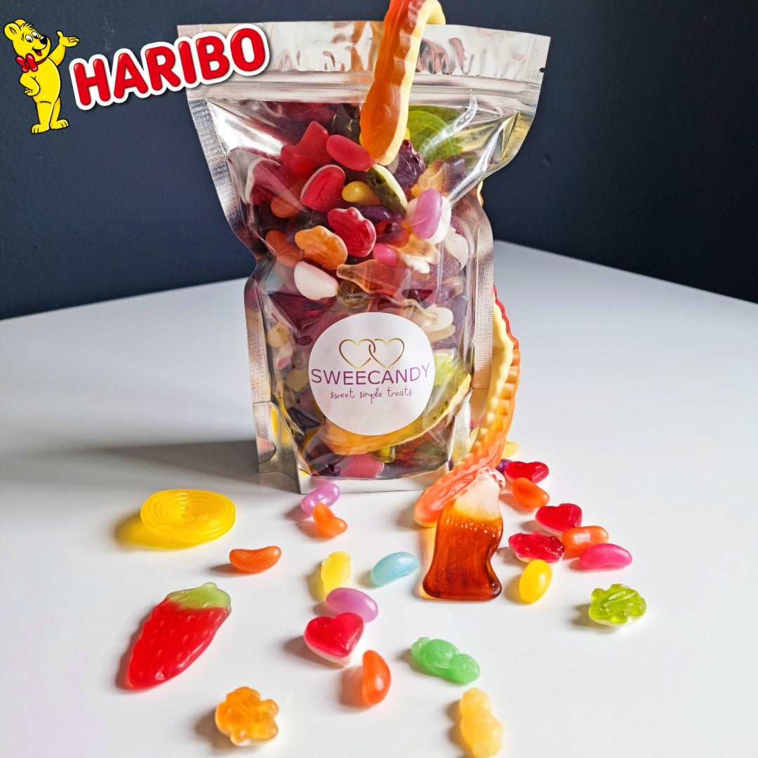 Haribo 500g Resealable sweet pouch