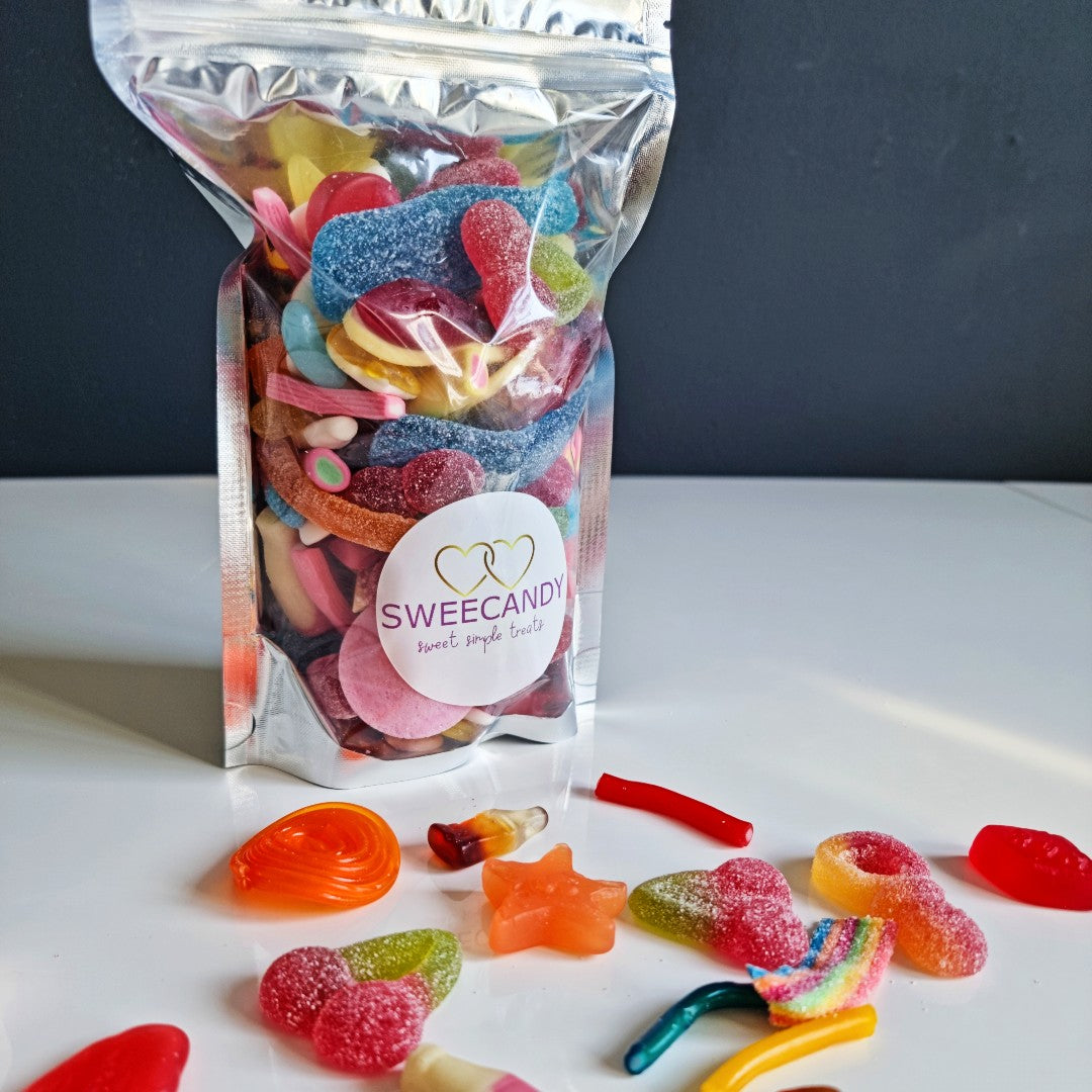 Large Pick & Mix Pouch full of pre selected sweets